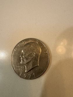 1971 Silver Dollar Coin