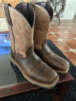 Justin 7 1/2 D work boots