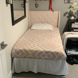 Twin complete bed