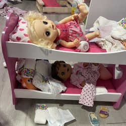 Baby Alive Dolls And LOL Dolls 