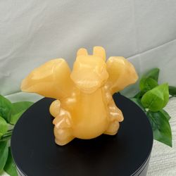 Crystal Orange Calcite Charizard 