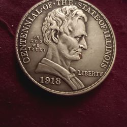 1918 Lincoln Centennial Half Dollar 