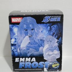 Marvel Statue Of The Iconic Emma Frost Astonishing X-Men Bust Clear Variant 448/500 Wizard Diamond Select