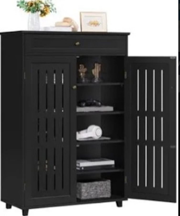 Shoe Rack Organizer with 1 Drawer