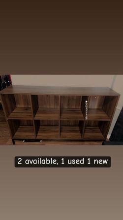 8-Cube Storage Organizer Shelf