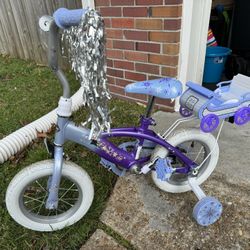 Huffy Frozen Theme 12 In. Bike With Training Wheels