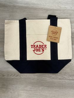 BLUE Mini Tote Trader Joe ( Last One)