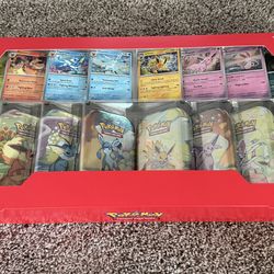Pokémon TCG: Scarlet & Violet Prismatic Evolutions Costco Mini Tins 8-Pack