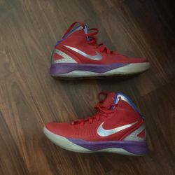 Nike 2011 Zoom Hyperdunk Supreme Clippers Blake Griffin BG Men’s Size 9.5 Red Blue 469776-601