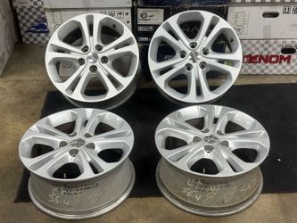 Dodge Journey Durango  Jeep Wrangler Rims Wheels 18 Inch Factory 5 Lug Bolt Pattern 5 Inch 127 mm Set Of 4
