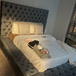 Bed frame And Mattress For sale Cash Only 