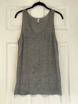 Gray Heathered Tank Top