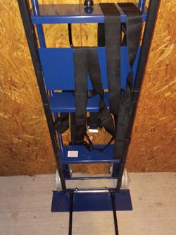 Furniture dolly with straps