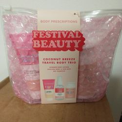 Festival Beauty Coconut Breeze Travel Body Trio