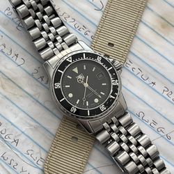 Vintage Tag Heuer Professional 200M Diving Watch 37mm Great Condition A Lot Of Character!!!