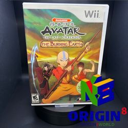 Avatar: The Last Airbender - The Burning Earth (Nintendo Wii Game, 2007) CIB