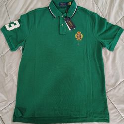 Ralph Lauren Polo RLPC Rugby Shirt Size Medium Classic Fit NWT