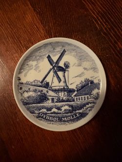 Copenhagen, Denmark Windmill Collection or Plate (small)