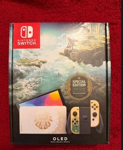 Nintendo Switch OLED  Console Zelda Tears Of The Kingdom Edition
