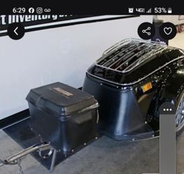 Roastermaster trailer for motorcycles
