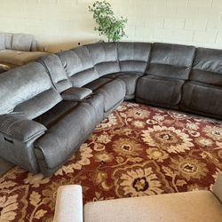 Redding Power Reclining Sectional 