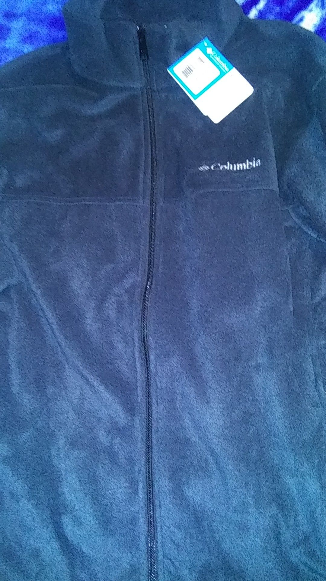 Mens new XL Columbia fleece jacket