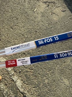 Hvac Brazing Rods Silfos 15% Silver $100 Each