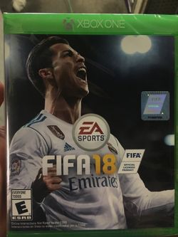 FIFA 18 Xbox one Brand New