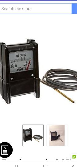 Bacharach Draft Gauge