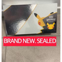 Pokemon 25th Anniversary Celebrations UPC Box Ultra Premium Collection, Sealed. No Trades. 