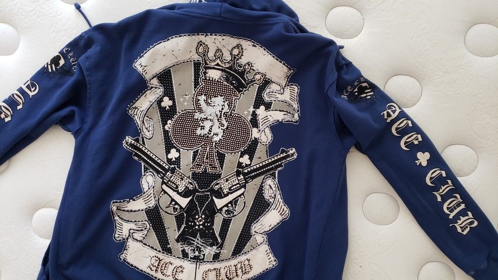 💲✔️💰 COLORFUL RHINESTONE GANGSTER HOODIE 💲✔️👍❌️