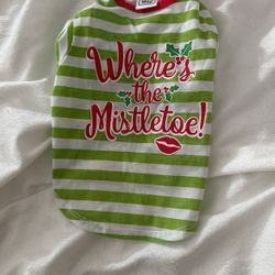 Small Christmas Doggie Shirt 