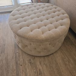 Gray Ottoman 