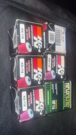 K&N powersports oil filters