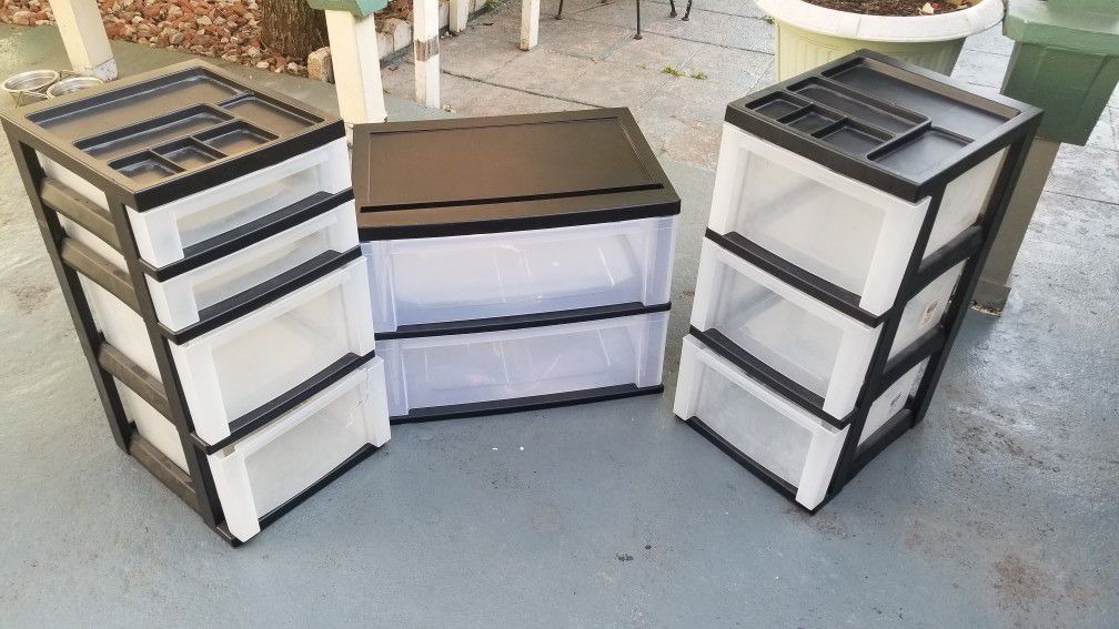 Plastic Storage Containers With Drawers