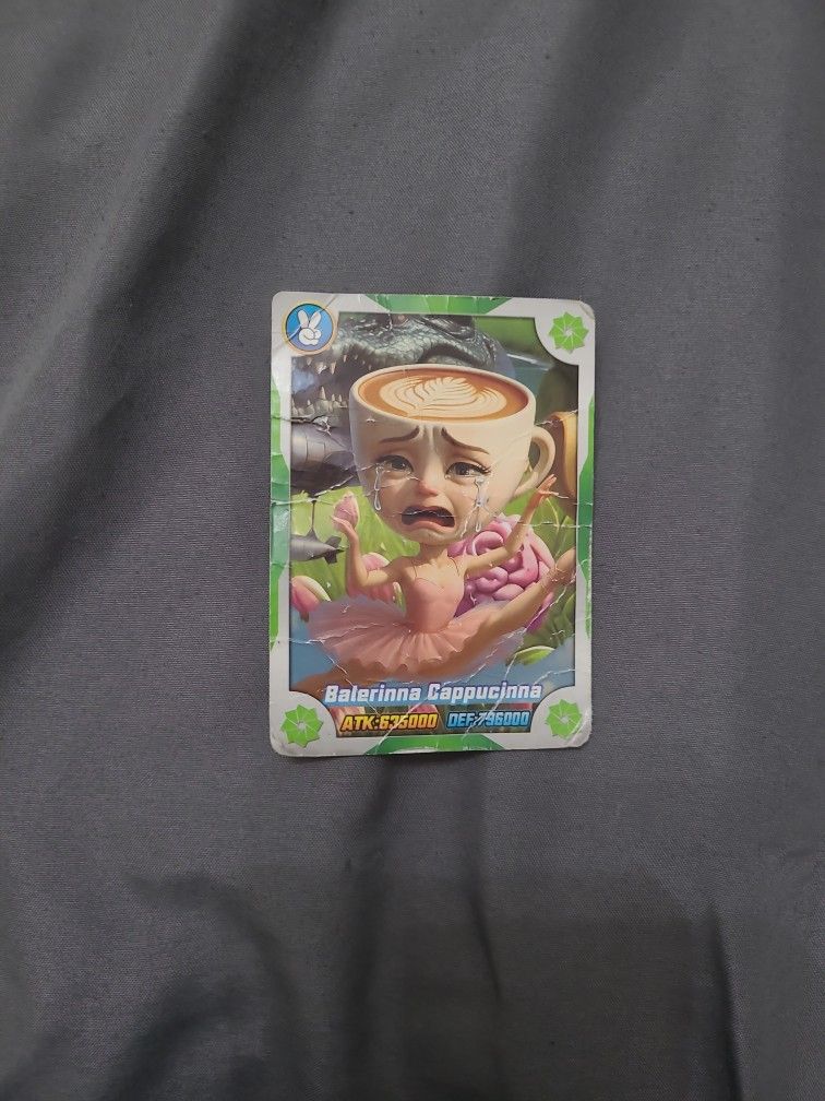 Rare Ballerina Cappucinna Trading Card