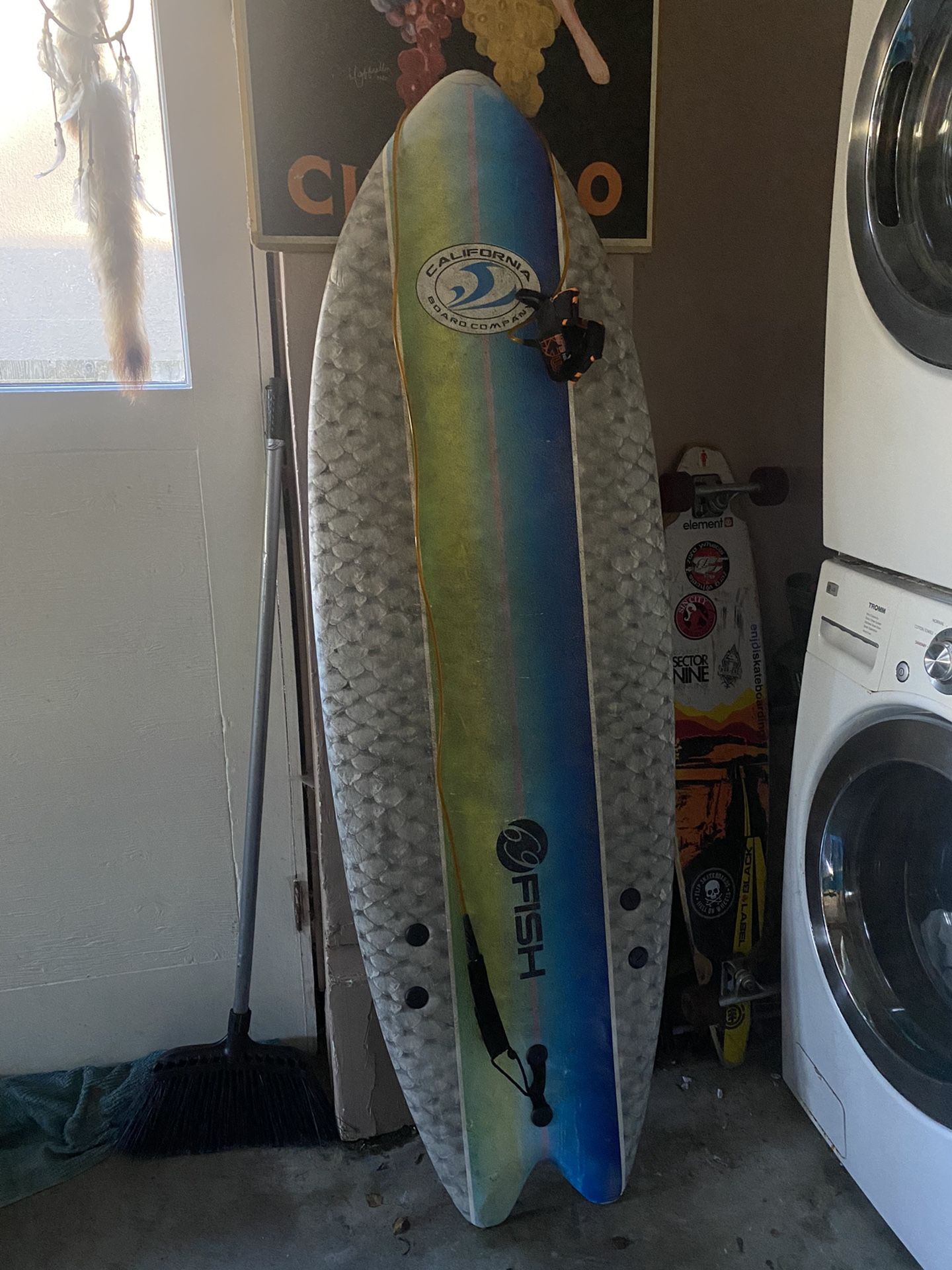 5’6 CBC Fish Surfboard 