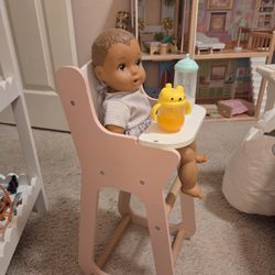 Toy Doll High Chair 