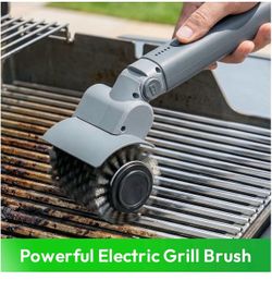 NEW Electric Grill Brush Cleaner