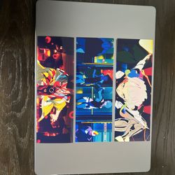 MacBook Pro CyberPunk Edgerunner 3pc STICKERS - Water resistance - Desktop Laptop Students Anime College 