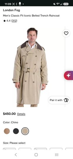 London Fog Trench Coat