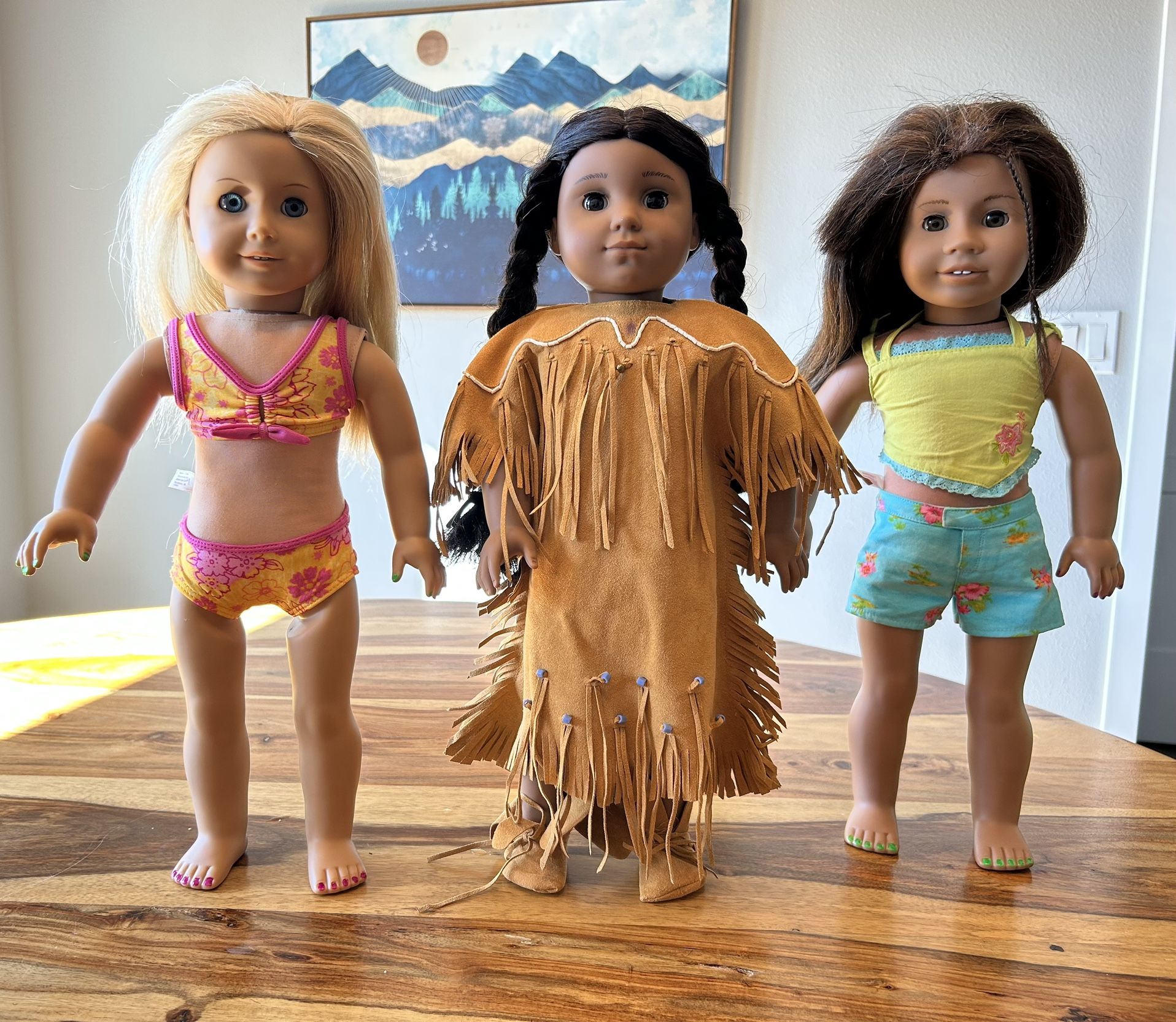 American Girl Dolls and Accessories