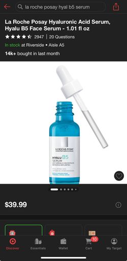 LA ROCHE-POSAY HYALU SERUM B5 1.0 oz
