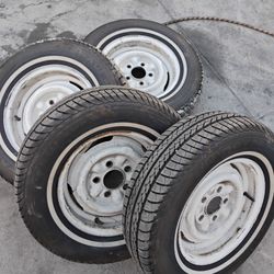 14" Rims With Tiger Paw Tires New  250$ Obo