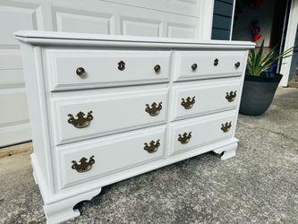 Vintage lowboy dresser