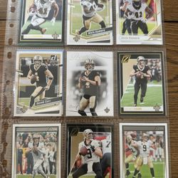 NFL New Orleans Saints Card Lot
