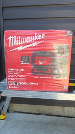 Milwaukee m18 carry on power supply