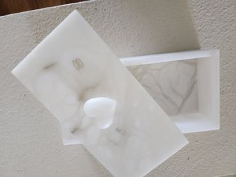 Marble Kleenex Tissue Box Holder