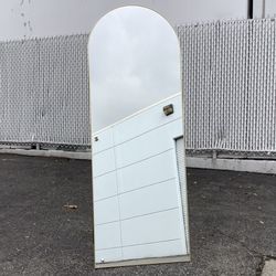 71 X 26 Gold Arch Mirror