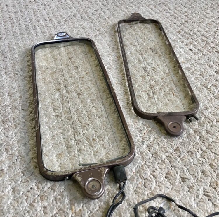 Lot of 2 Vintage 1930s Casco Electric Windshield Defroster & Ice Sleet Removers - RARE!!